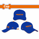 Gorra de Polyester Wadfow. Perimetro: 58cm. Color azul.