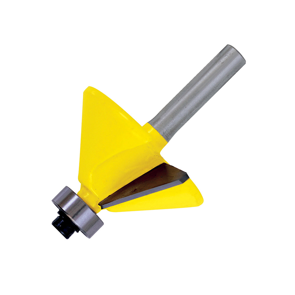 Mecha para router chaflán con balero 1-1/4x1/2 Surtek