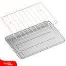 Estación de desayuno 3 en 1, 1050W, 120V/60Hz Cafetera, hornito, plancha