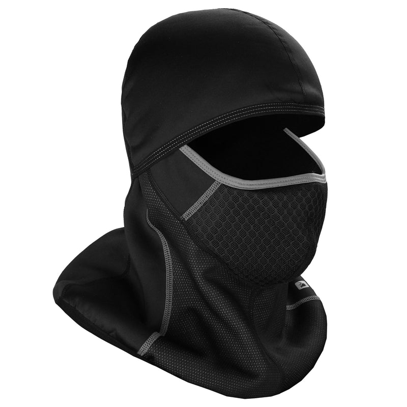 Balaclava para absorber sudor en moto / bicicleta negra. Rhinowalk