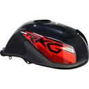 Tanque de combustible negro con calcomanias (RKG150)