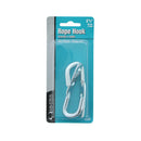 (Par) Ganchos galvanizados de 3-3/8" para cuerda