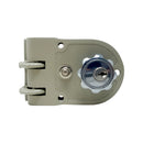 Cerradura de sobreponer garra tigre puerta metalica para lado izquierdo. No Soldable.