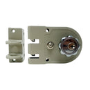 Cerradura de sobreponer garra tigre puerta metalica para lado izquierdo. No Soldable.