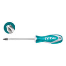 Destornillador de estrella PH1. Diam. 5.0 mm. Largo 100 mm. Material S2.