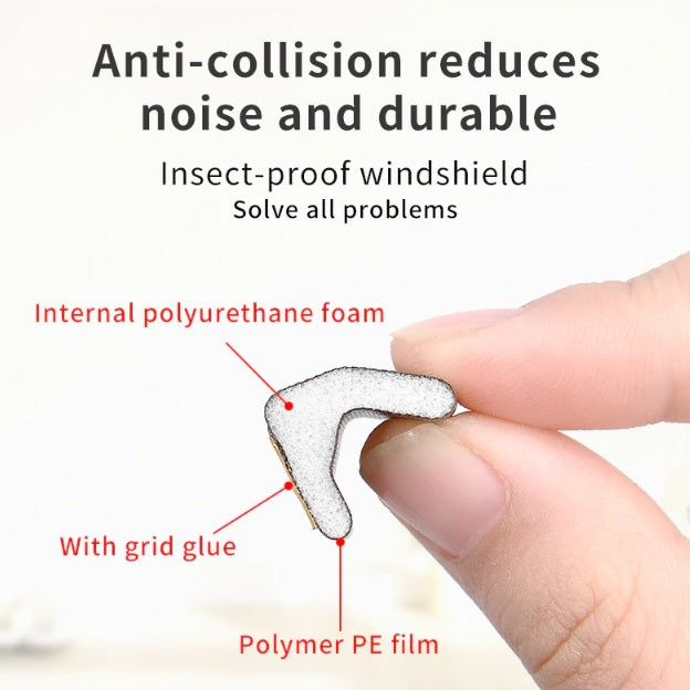 Espuma aislante de ruido para puertas y ventanas. (2 metros)