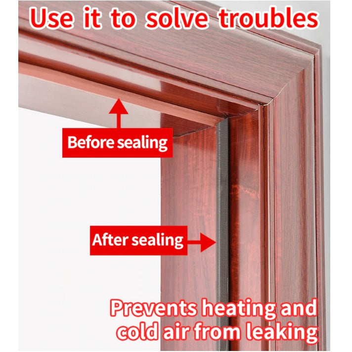 Espuma aislante de ruido para puertas y ventanas. (2 metros)