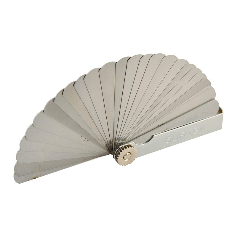 Calibrador pulgadas 25 hojas Surtek