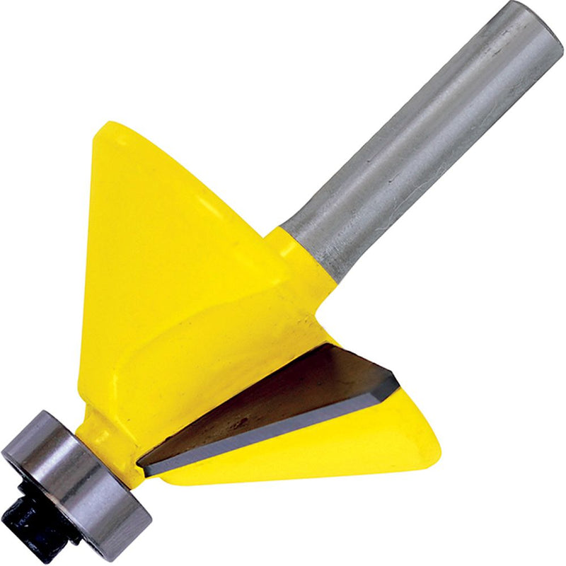 Mecha para router chaflán con balero 1-1/4x1/2 Surtek