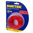 Nylon redondo para desbrozadora en blíster 2.7mm x 15 mt Surtek