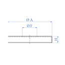 Tapa decorativa para poste de 42.4mm.