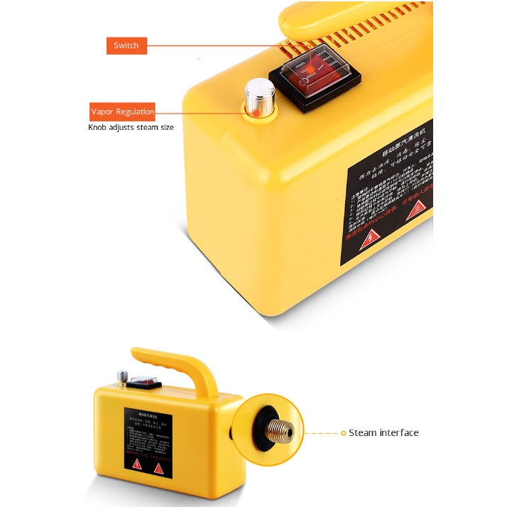 Limpiador de vapor de alta temperatura.
