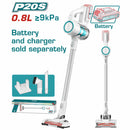 Aspiradora de Limpieza 0.8L 20V ≥9 Kpa Filtro HEPA. No incluye batería ni cargador.