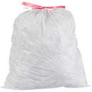 Bolsas de basura de 49.2L. (Pack de 18 unidades) Bolsas de residuo 61cm x 71.1cm. Cartuchos Color blanco.