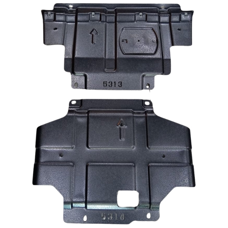 Kit de placas de deslizamiento color gris Skid Plate RICH 6.