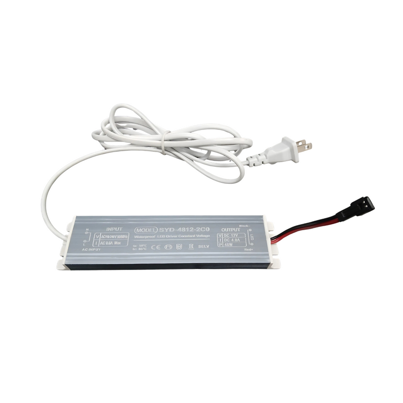 Fuente de alimentacion para espejos 48W GMIRROR con enchufe blanco (compatibles con GMIRROR08, GMIRROR09, GMIRROR12 y GMIRROR19)