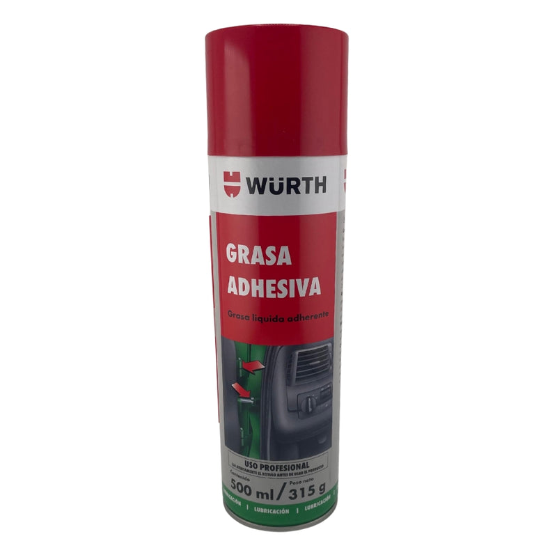 Grasa adhesiva en aerosol 500 ml. Wurth