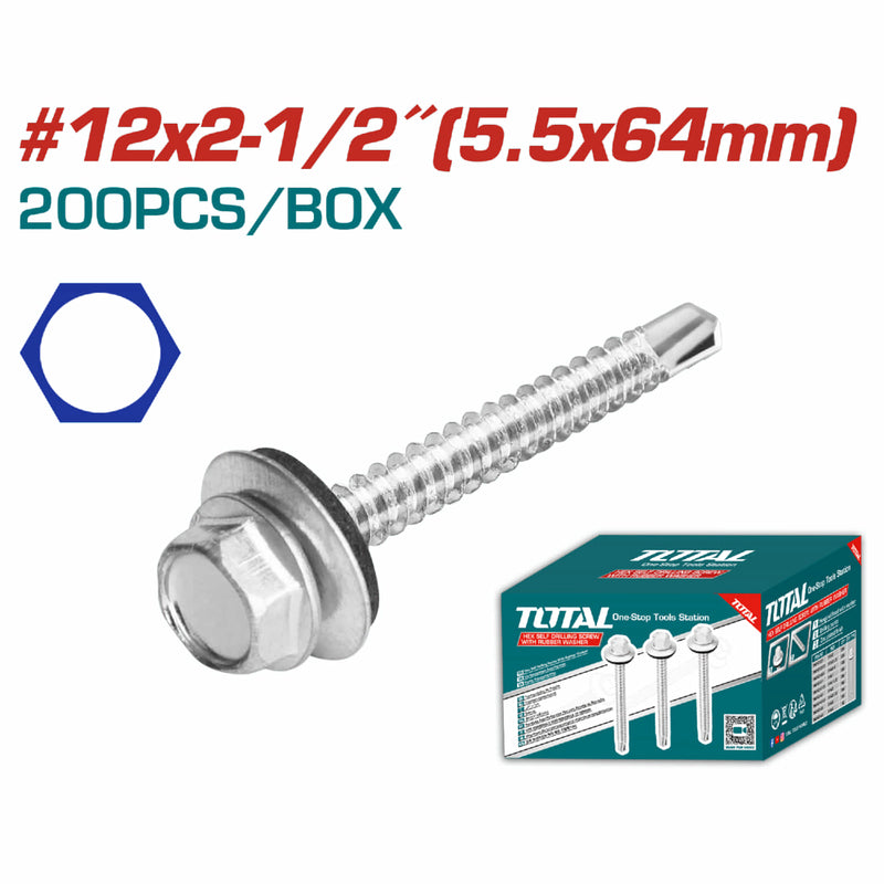 Tornillo para Techo Hexagonal.