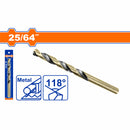 Broca HSS de 25/64". Acero Alta Velocidad.