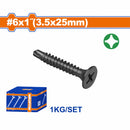Tornillos Punta de broca autoperforantes Phillips