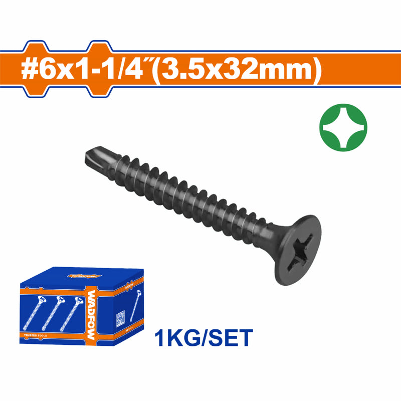 Tornillos Punta de broca autoperforantes Phillips