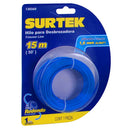 Nylon redondo para desbrozadora en blíster 1.65mm x 15 mt Surtek