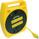 Extensión eléctrica tipo carrete 6mt 6 enchufes Surtek