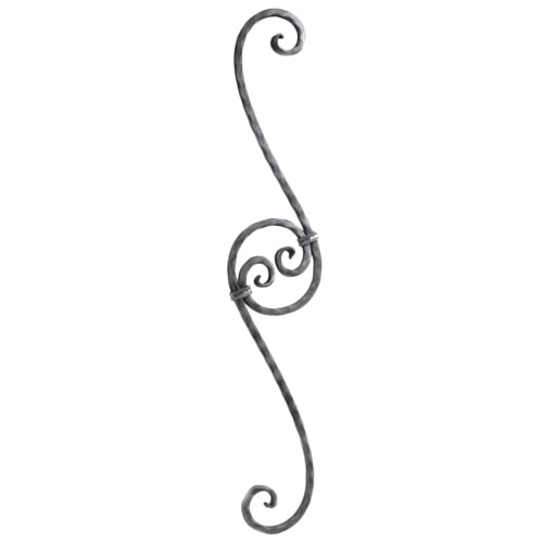 Paneles y verjas de hierro forjado Espesor 12mm (90x18.5cm)