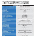 Maquina Soldar Tig DC Alta Frecuencia Y Electrodo TIG 200PD-DV  110/220V. USO INDUSTRIAL