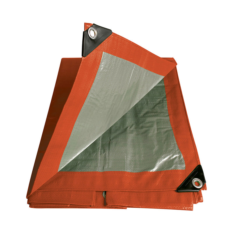 Lona polietileno roja 4 x 5m Foy