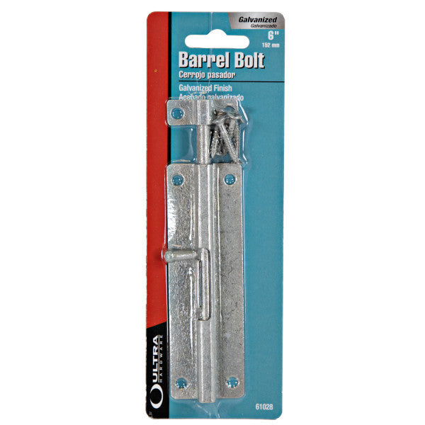 Pasador Picaportes galvanizado tipo perno de acero 6"