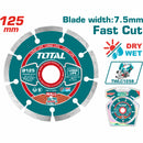 Disco de diamante 125(5")X22.2mm para UTWLC1256