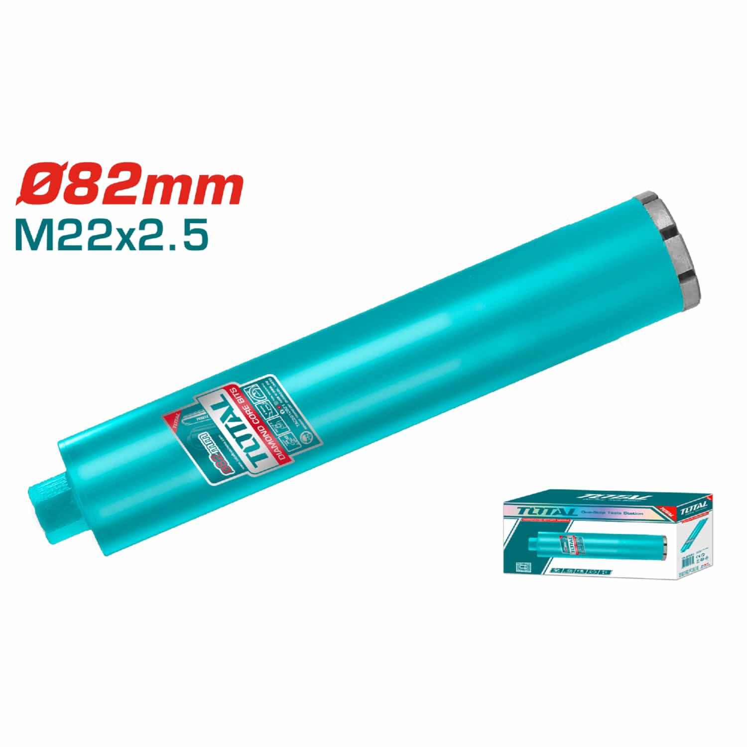 Brocas sacanucleos para perforar 82mm 3" concreto con acero reforzado y baldosas