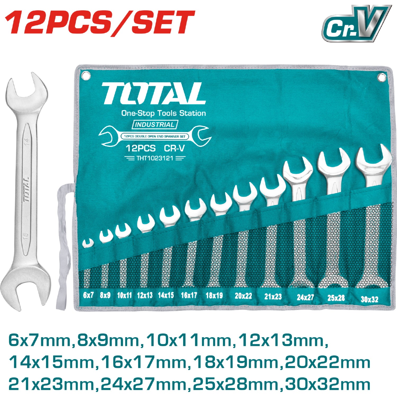 12 pza juego de llaves de combinación