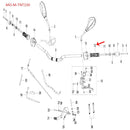 Empuñadura del embrague (TNT25 / TNT135)