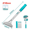 Raspador con placa de cuchilla 310mm. Incluye 6 hojas de cuchillo SK5