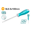 Destornillador de paleta. SL 5.5mm. Diametro: 5.0mm Largo 100mm.