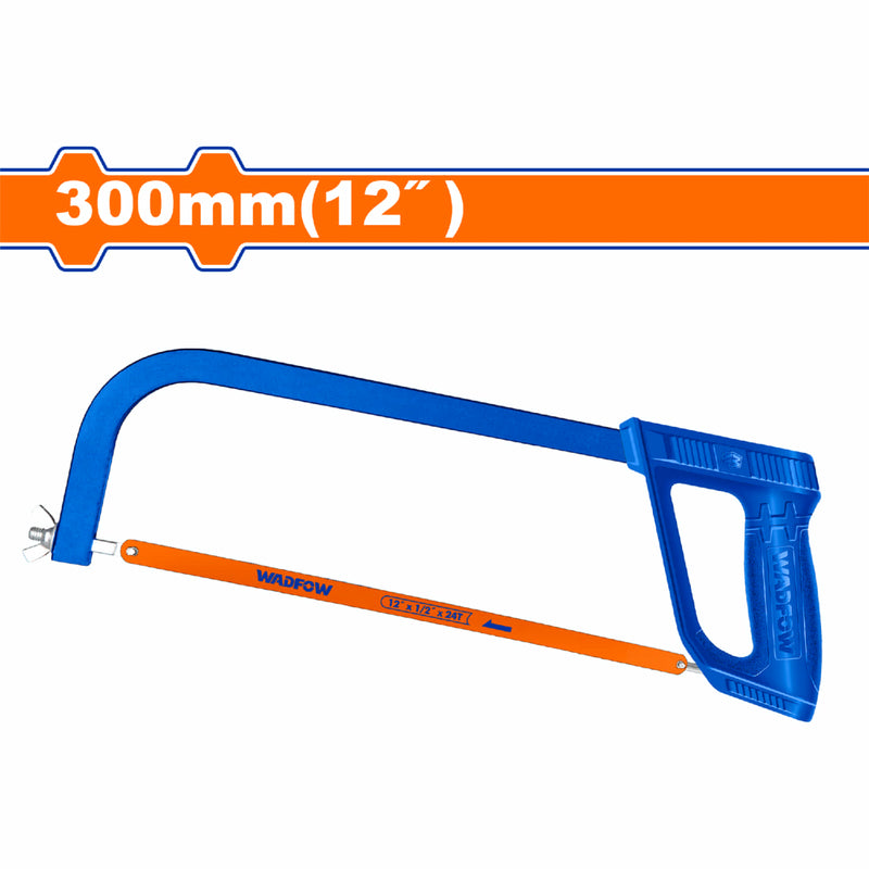 Segueta para Metal de 300mm(12"). Incluye 1 hoja de sierra. Mango ergonómico.