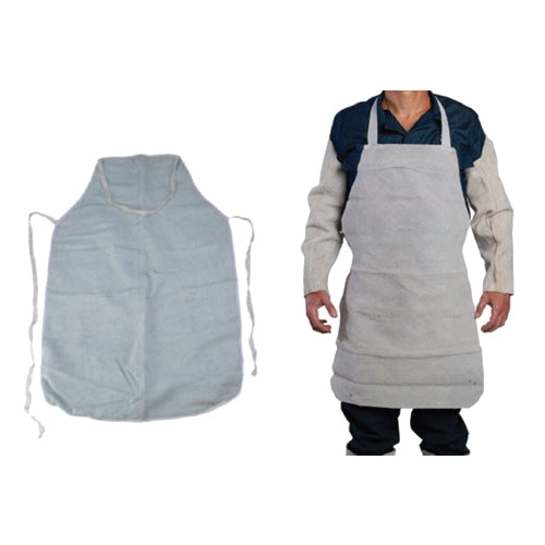 Delantal de cuero para soldador.