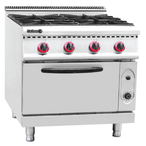 Estufa premium gas,horno700x700x850+60mm 31+5.8KW/125560BTU Presion2800Pa consume 2.32kg/h.117 kg