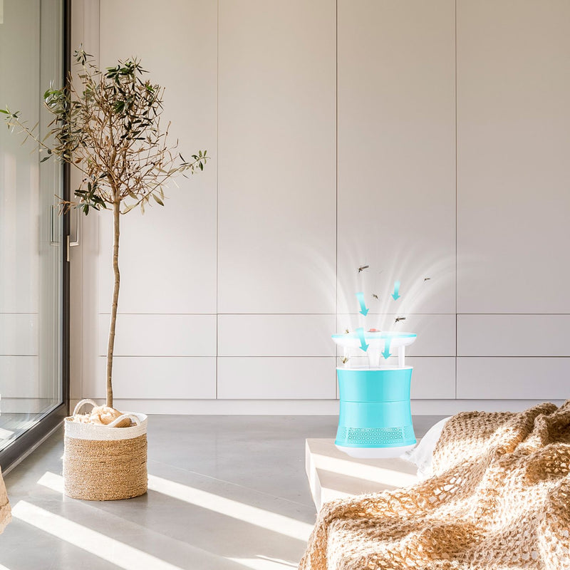 Lámpara mata mosquitos Luz Led Azul, 5W