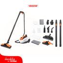Limpiadora a Vapor 1800W, 120V/60Hz , 1.3 L ,incluye accesorios.