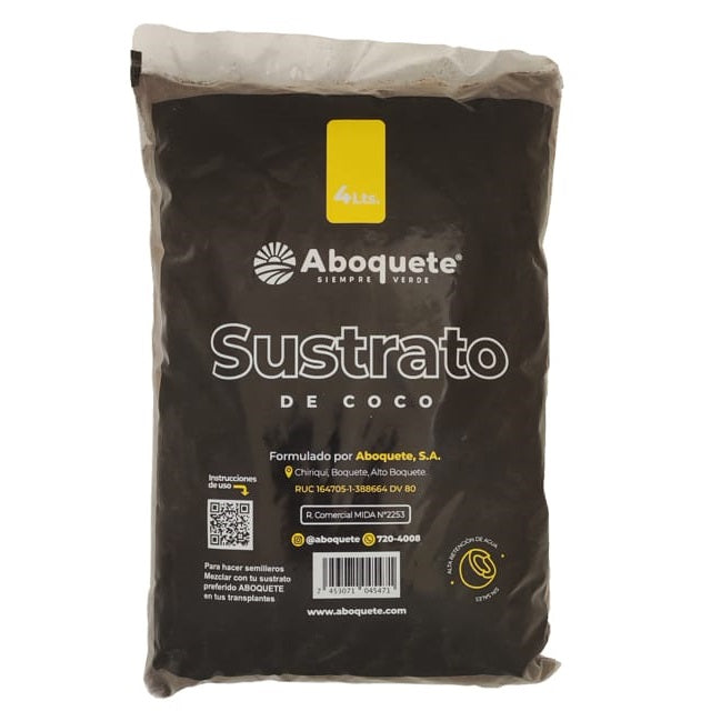 Fibra de coco para plantas, 4 litros