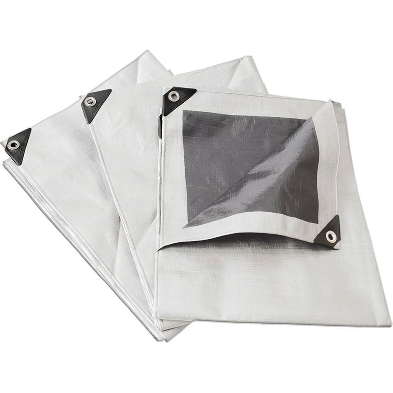 Surtek Lona reforzada blanca 3 x 4m