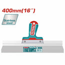 Espátula de drywall, 16''/400mm . Espesor 0.5 mm.