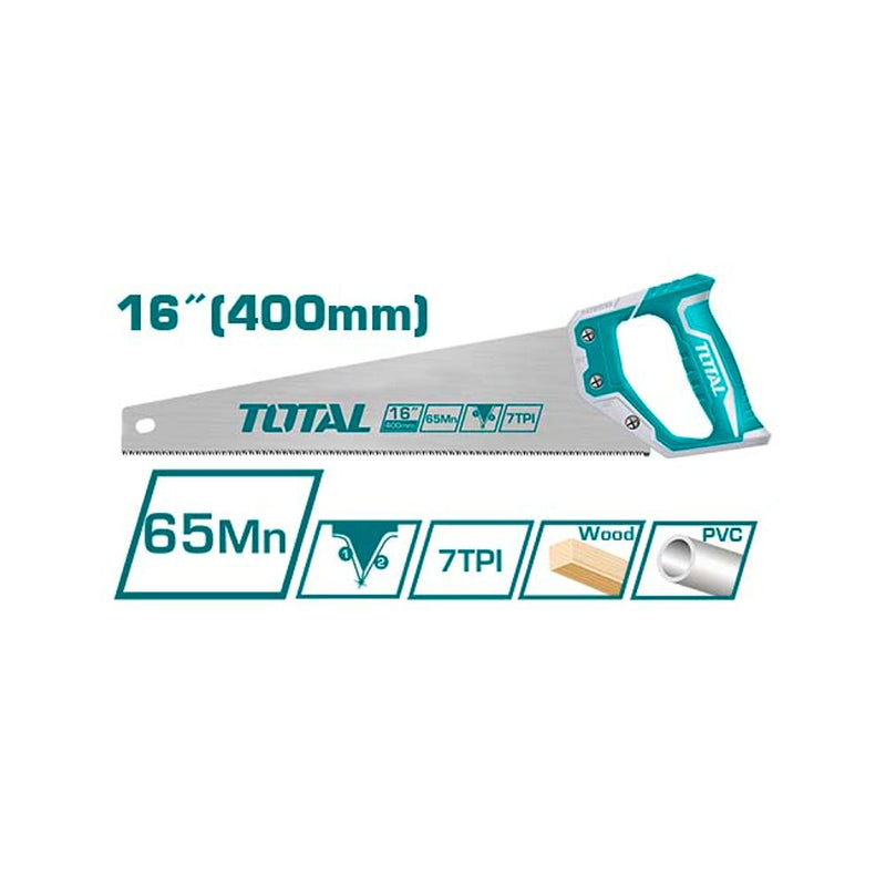 Serrucho de Mano de 16 ''/ 400 mm