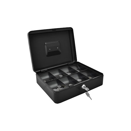 Caja menuda de 6" con llaves, color negro