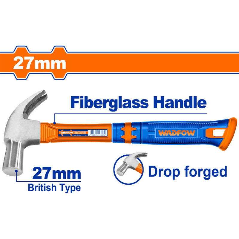 Martillo de Orejas Ingles 27mm. Tratamiento térmico. Acero al carbono