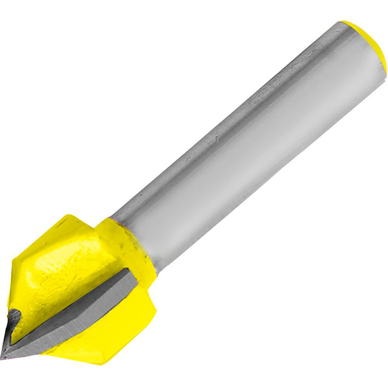 Mecha para router corte"V" 3/8x7/16" Surtek