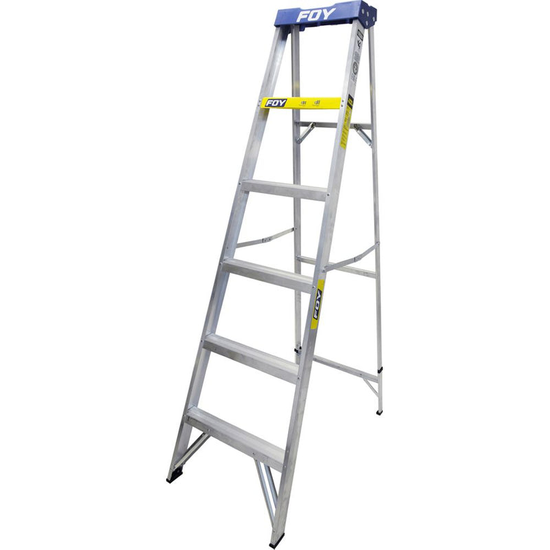 Escalera de aluminio tipo tijera 5 escalones Foy
